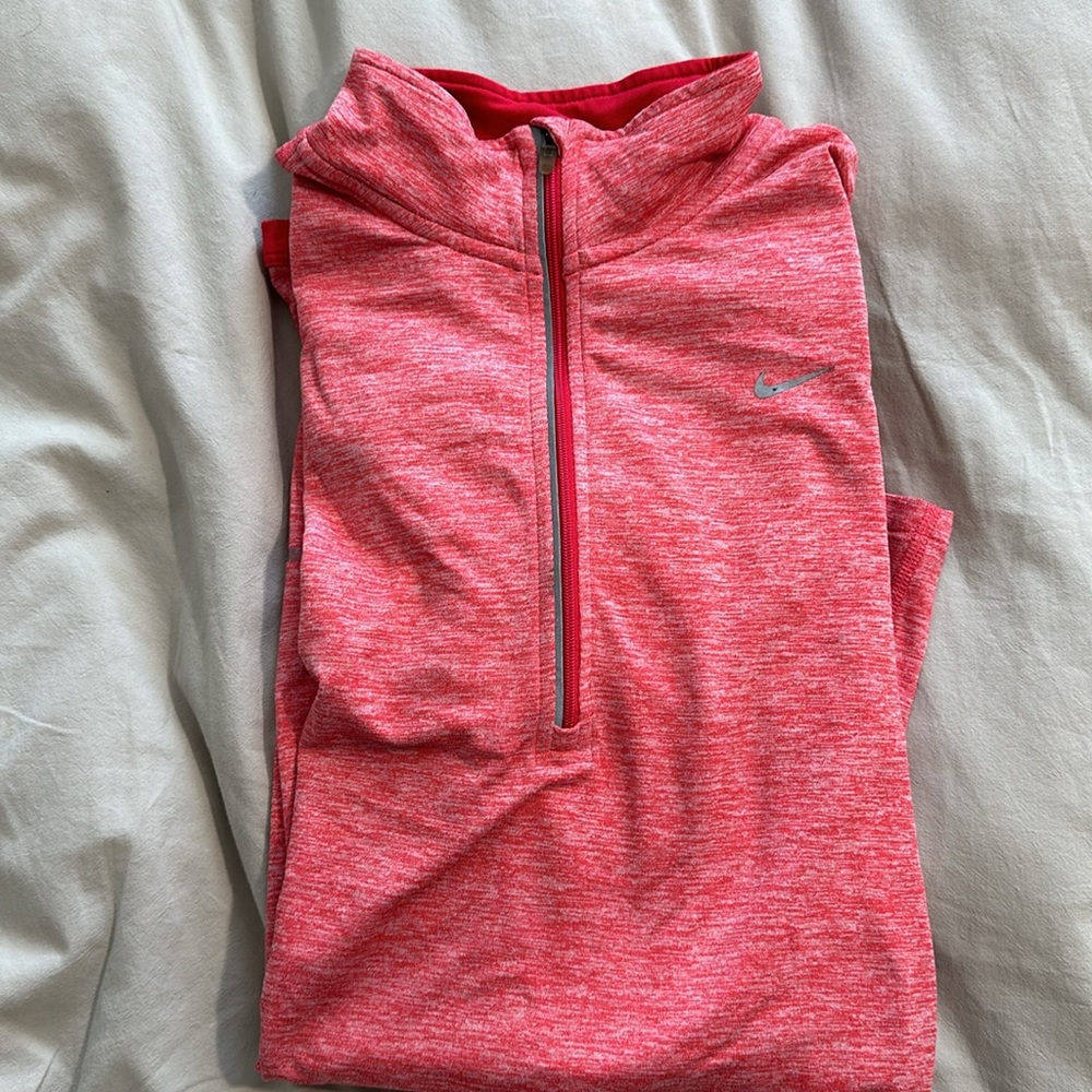 Nike running quarter zip womens M